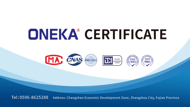  Oneka Sơn công nghiệp có một hệ thống chứng nhận trình độ hoàn chỉnh có thể bảo vệ quyền và lợi ích của đối tác